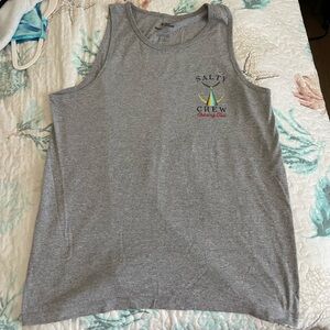 Salty Crew Heather Gray Tank